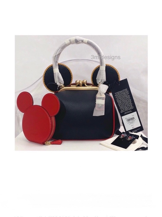 Coach Handbags - AUTH.COACH X Keith Harling| Glovetanned Leather Purse/Coin Purse & KS. Earrings